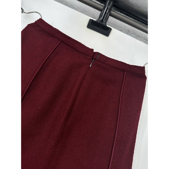 Vintage Talbots Wool Herringbone‎  zipper  A-Line Skirt Women's 4P  Academia - Picture 6 of 11